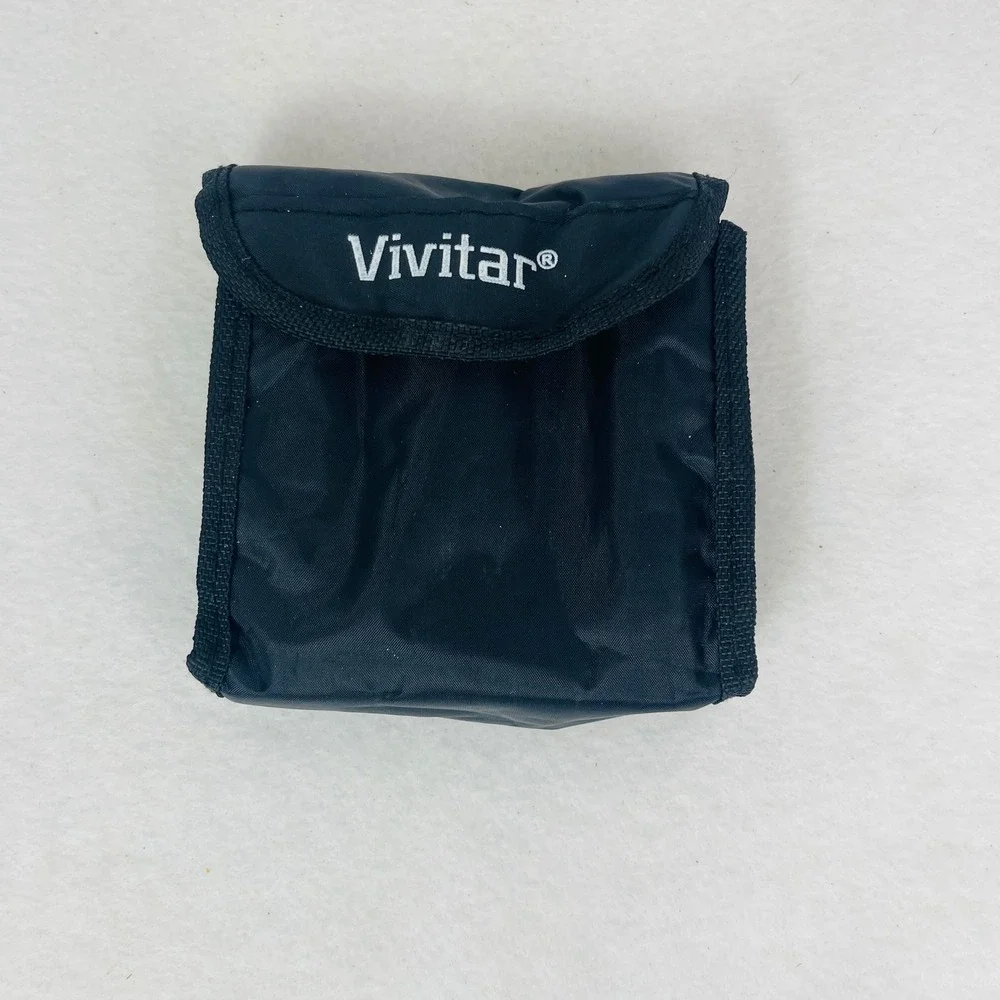 Vivitar 5x30 Binoculars Black Compact Bird Watching Sport with Carrying Case